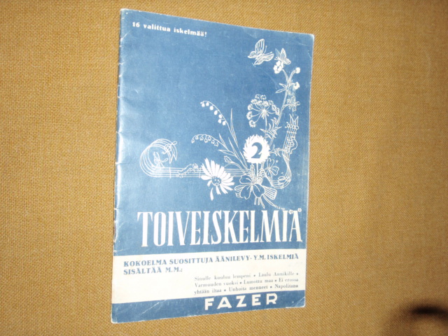 TOIVEISKELMIÄ vihko 2